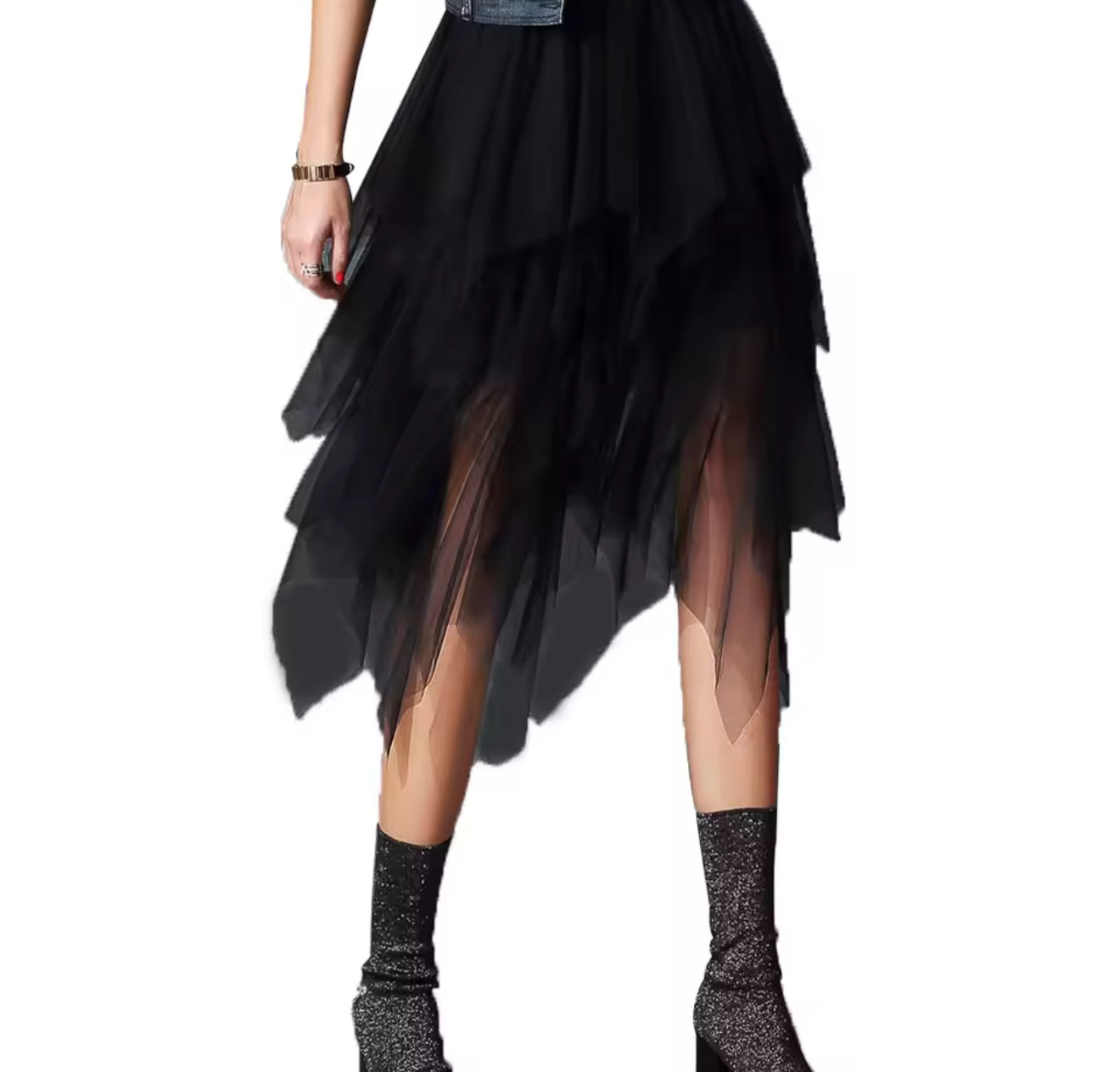 Tulle Layered Skirt