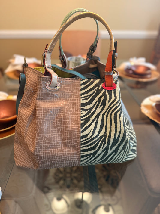 The Patterned Poise Bag