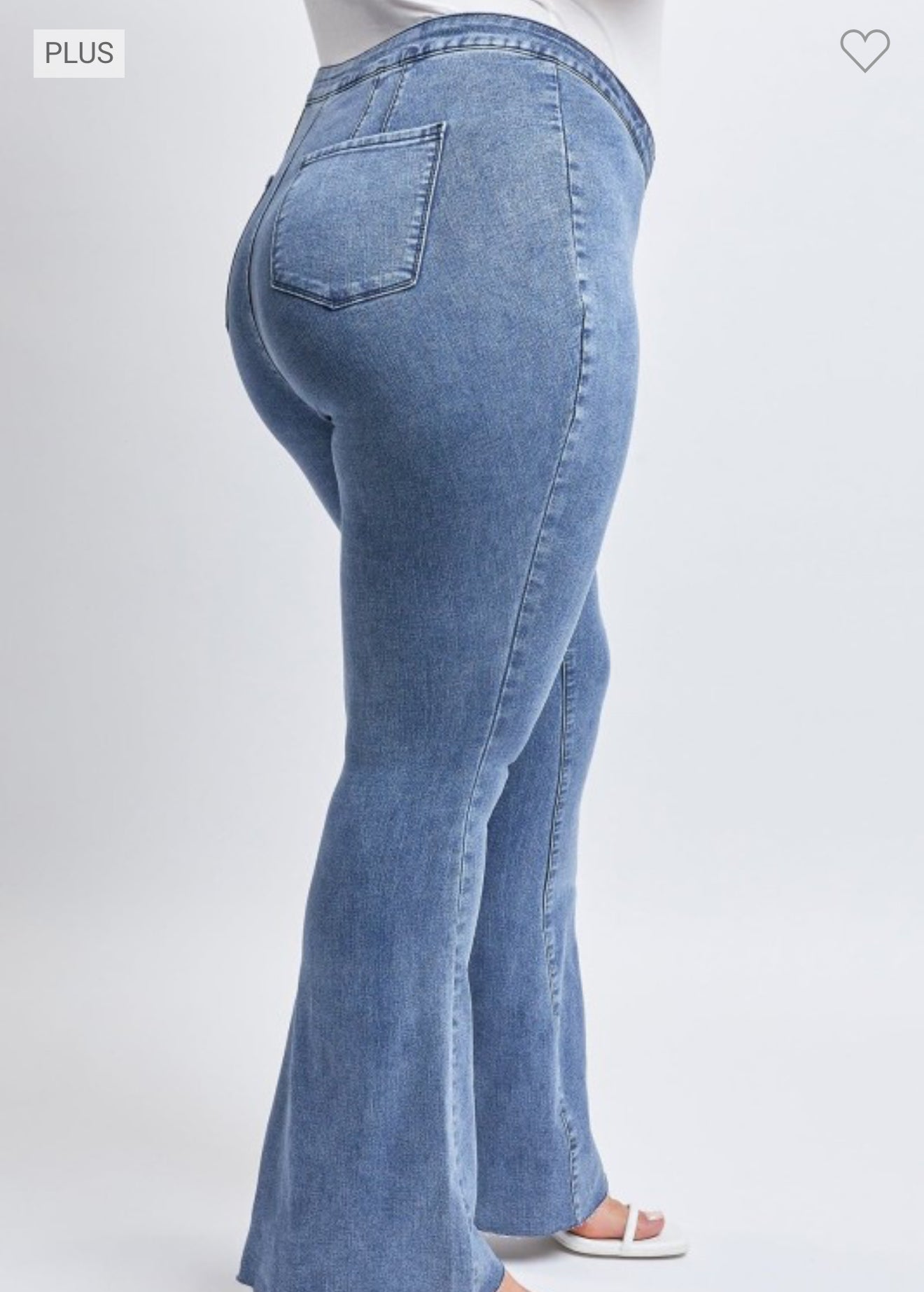 Curvy Low-rise V Front Jean