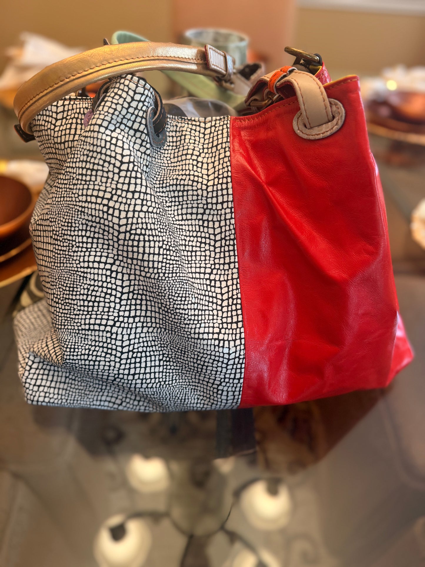 The Patterned Poise Bag