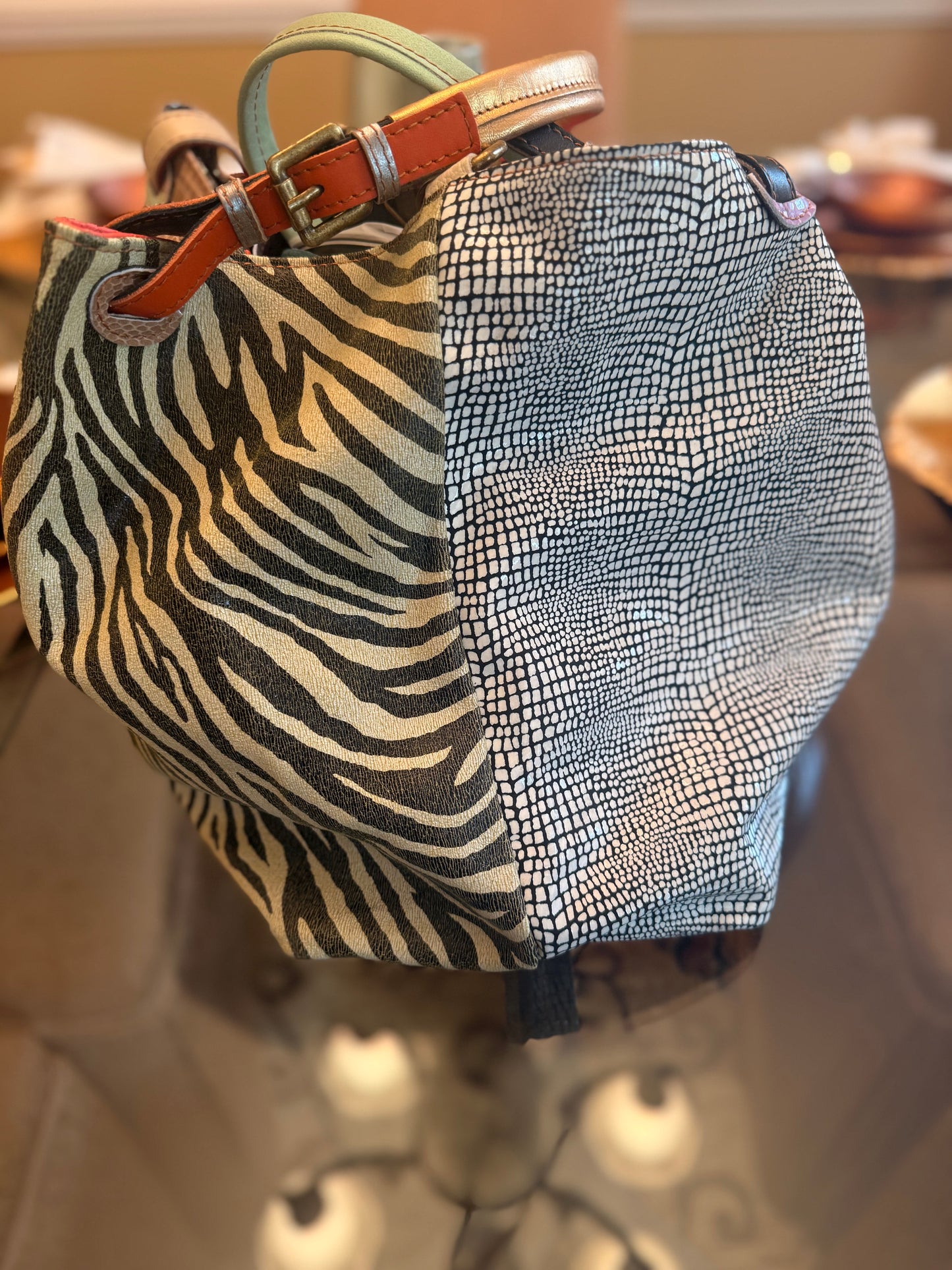 The Patterned Poise Bag