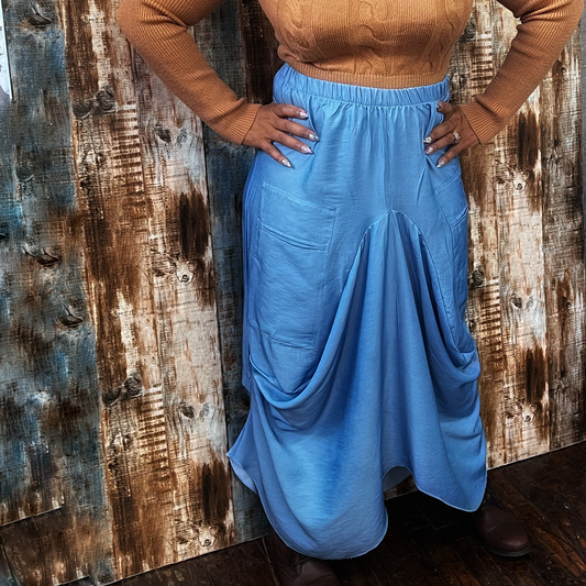 Harem Blue Skirt
