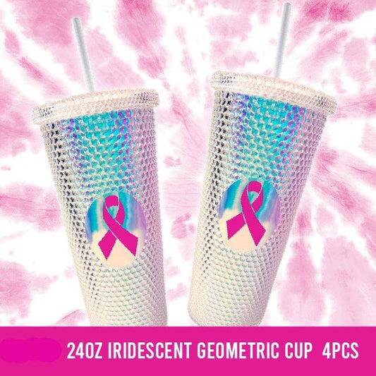 24 oz Tumbler Breast Cancer Awareness