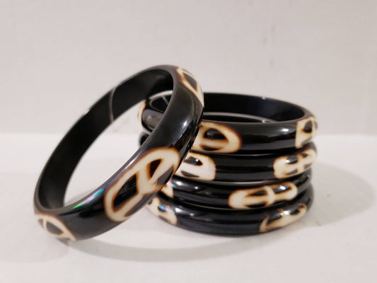 Stackable Peace Bangles