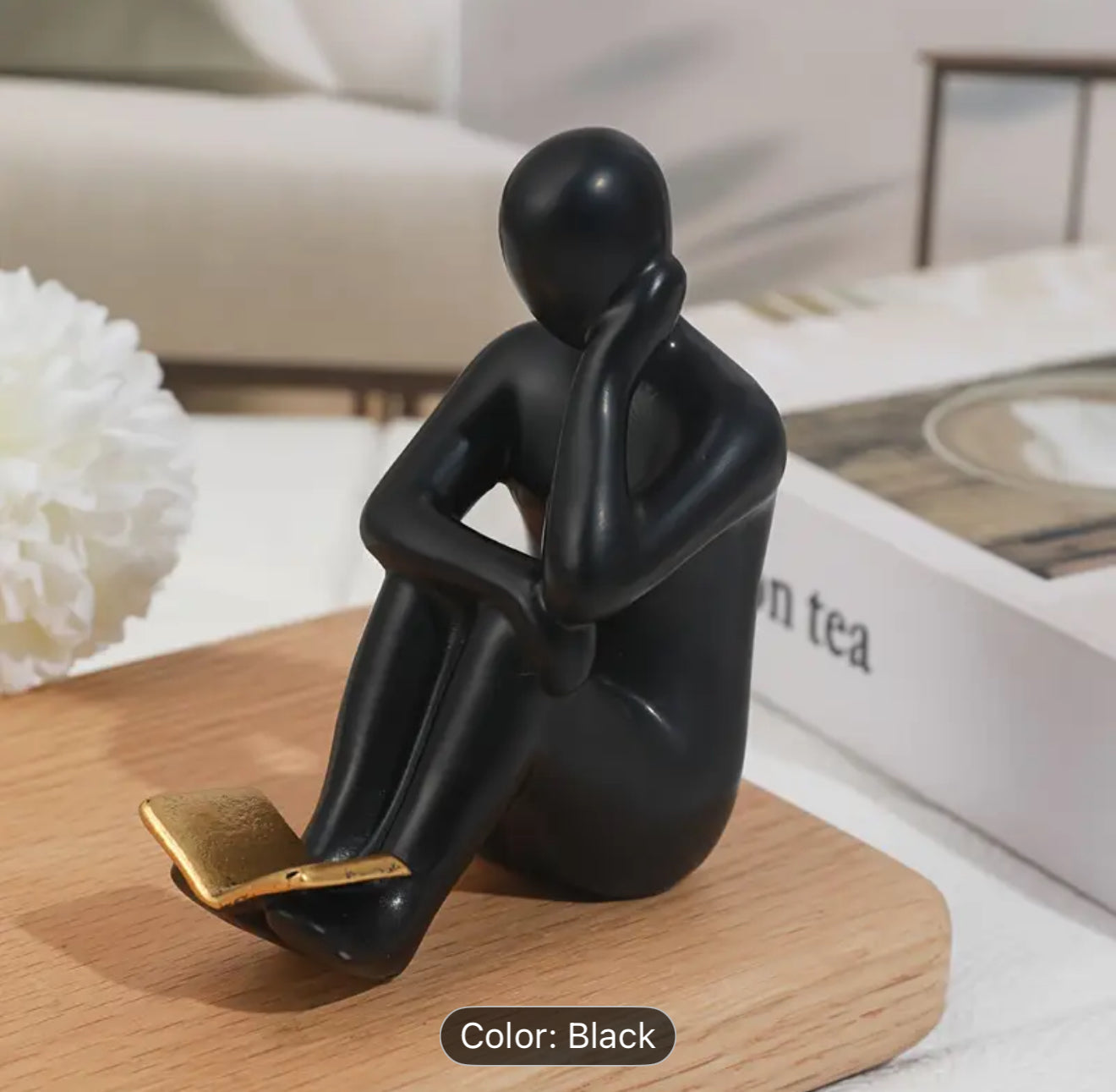 Home Decor- sit and read figure