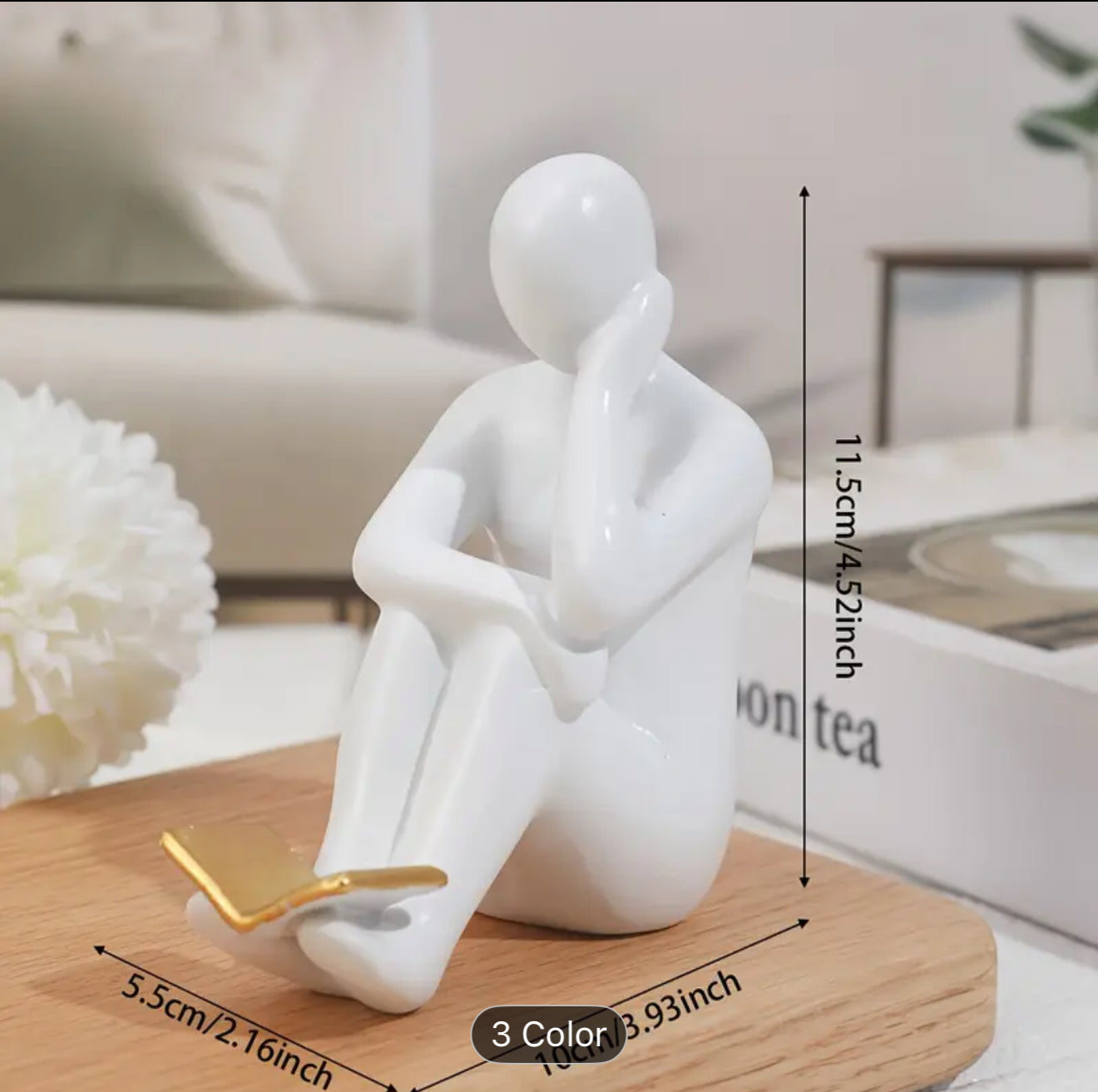 Home Decor- sit and read figure
