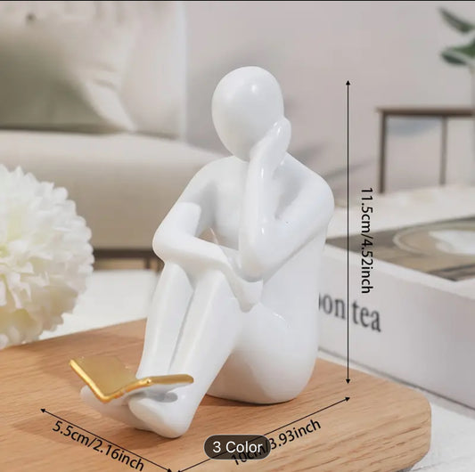 Home Decor- sit and read figure