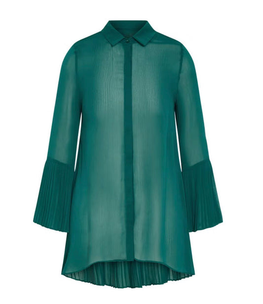 Emerald Whisper Blouse