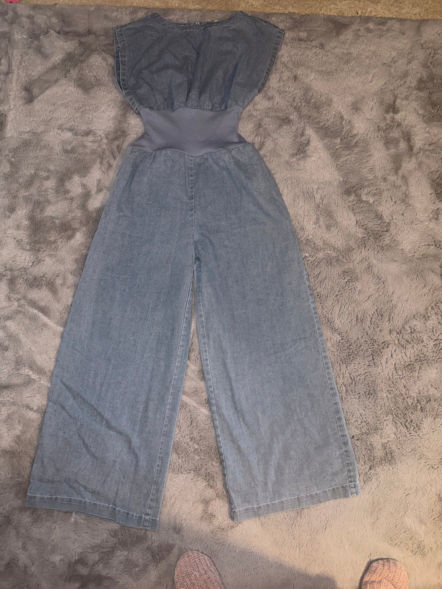 The Denim Desire Jumpsuit
