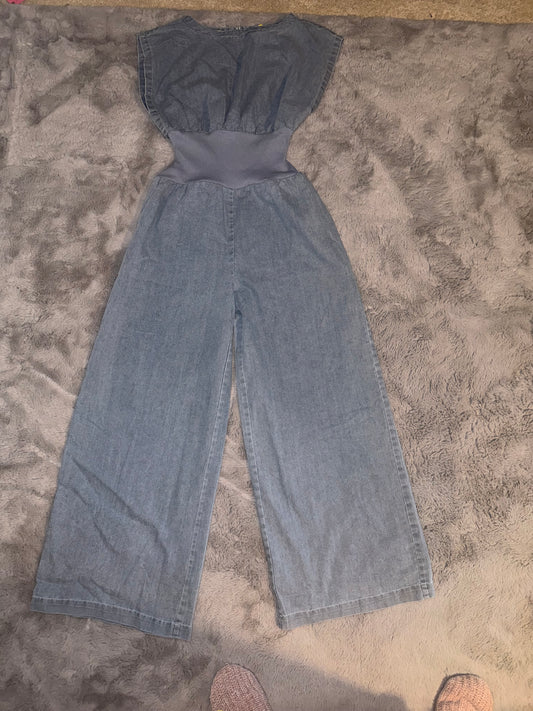 The Denim Desire Jumpsuit