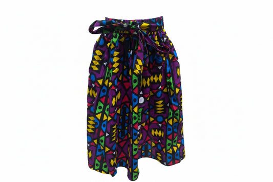 Multi Color African Skirt