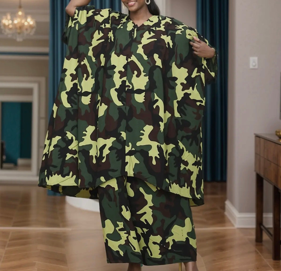 Camo pant set