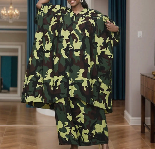 Camo pant set
