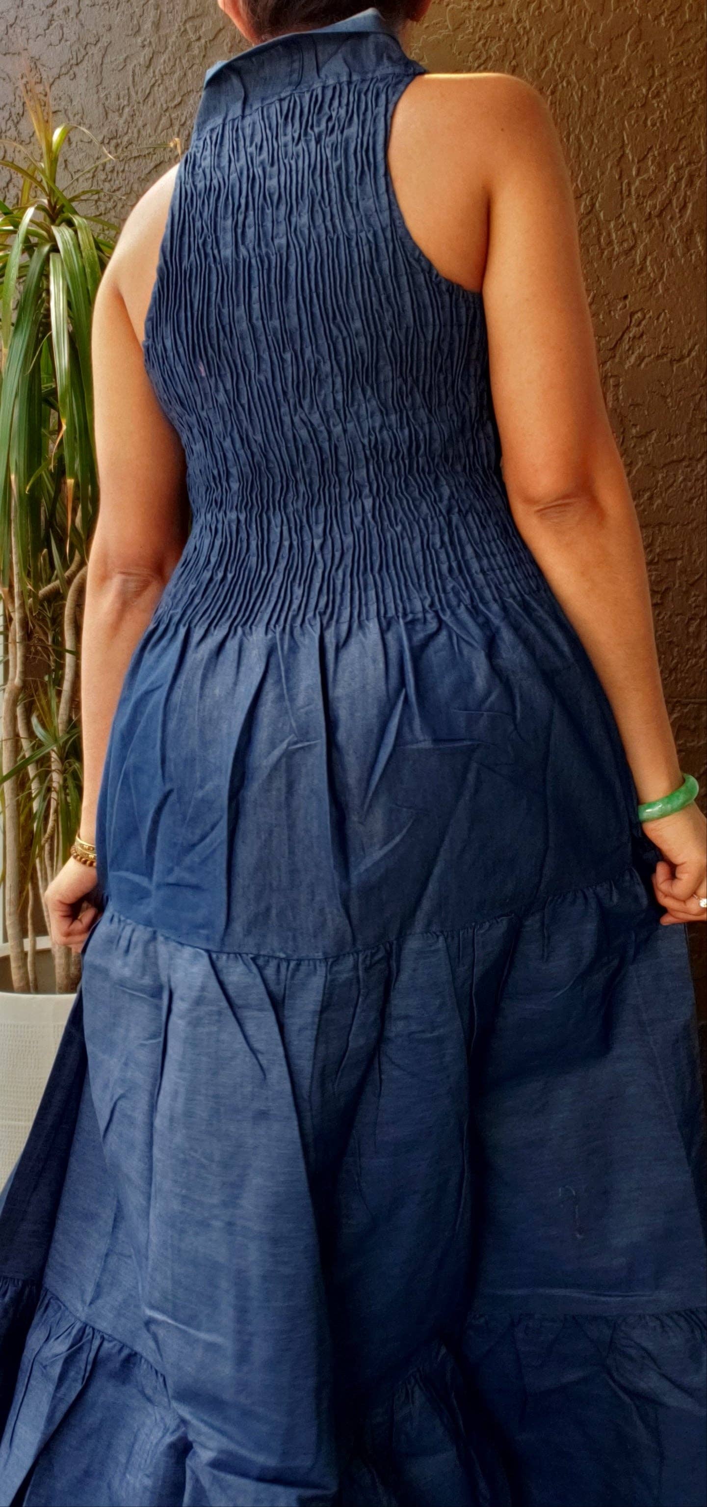 The Becoming Chambray Midi Dress