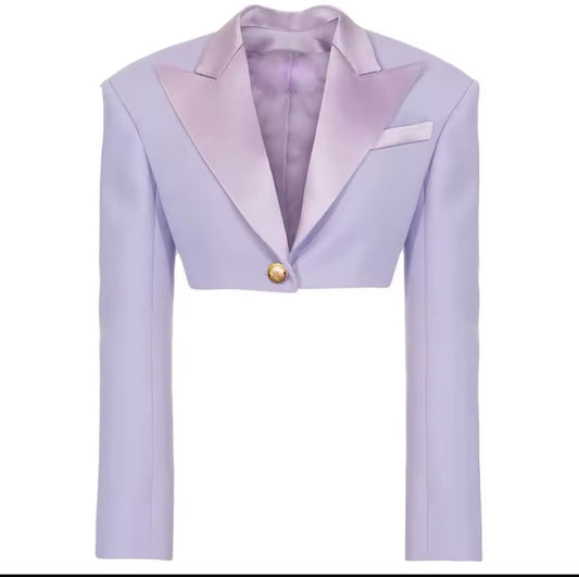 Cropped Blazer Medium