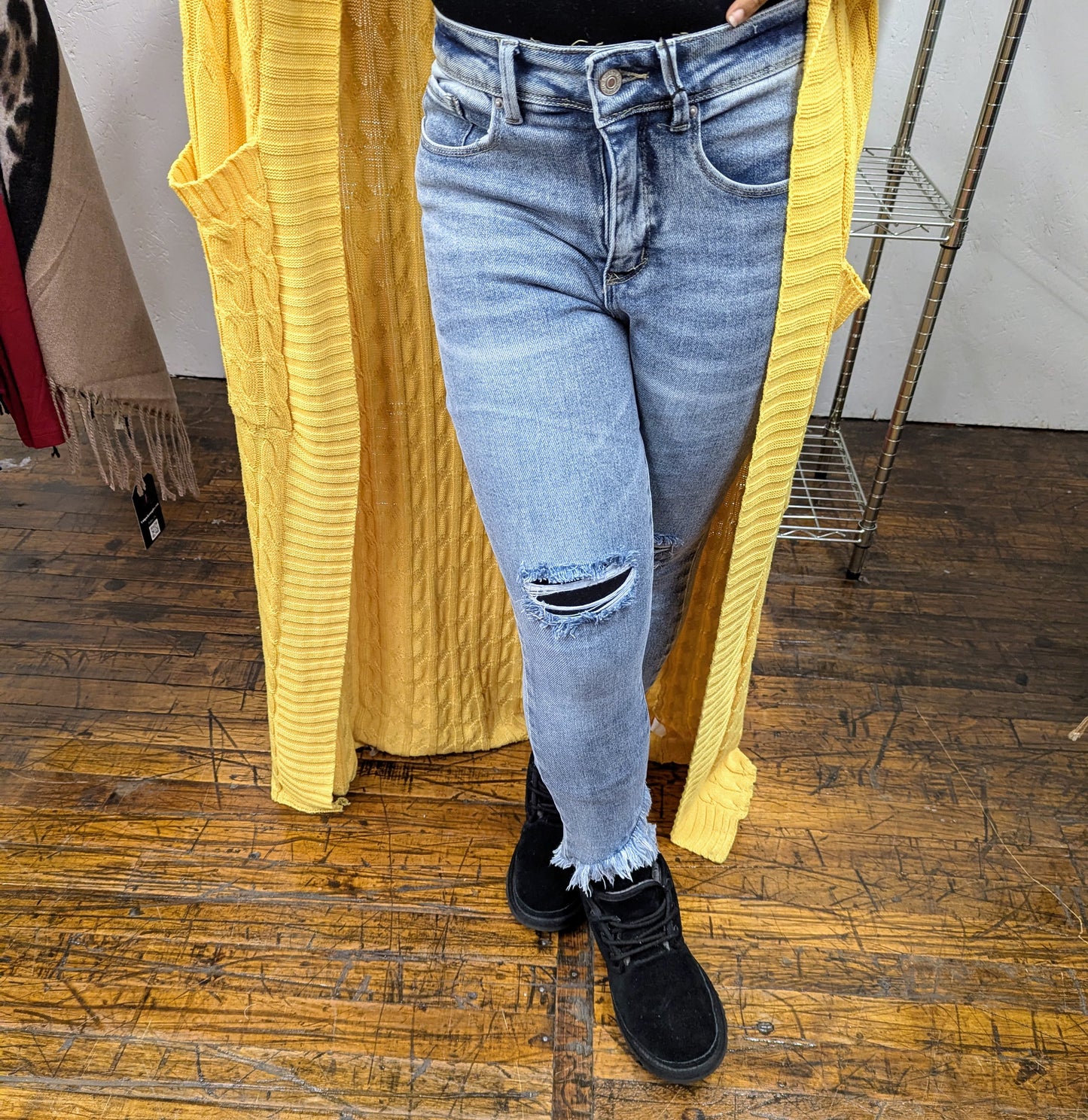 Petite Vintage High Rise Jean