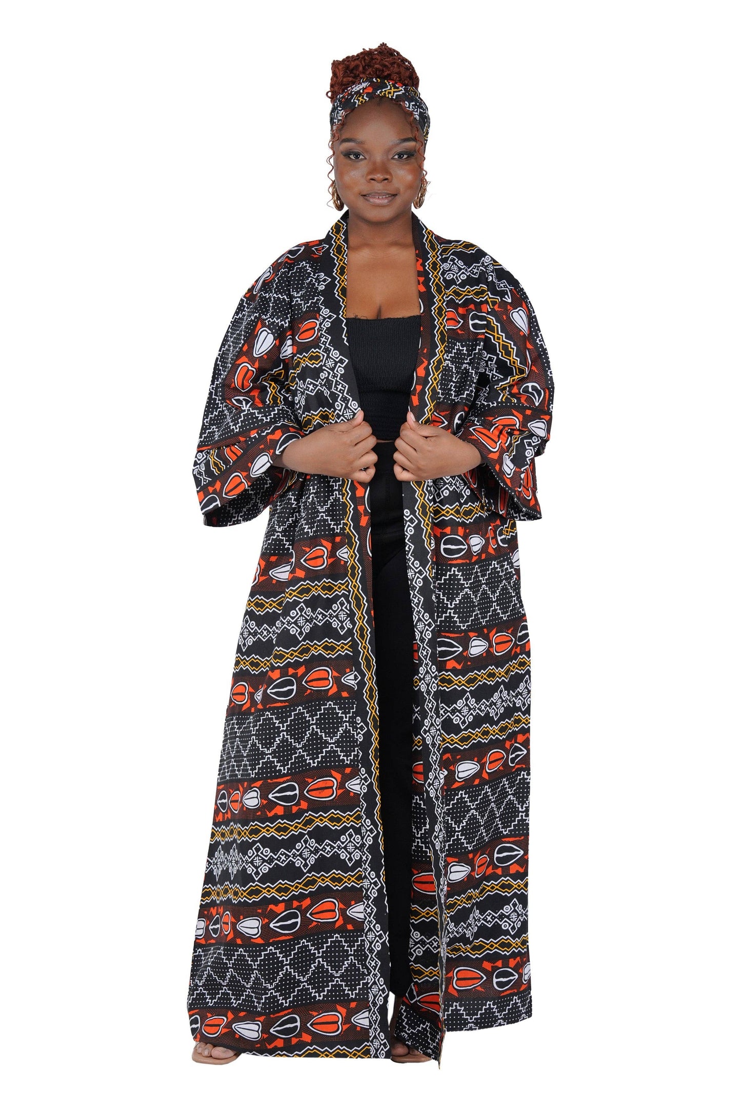 African Long Kimono | Duster