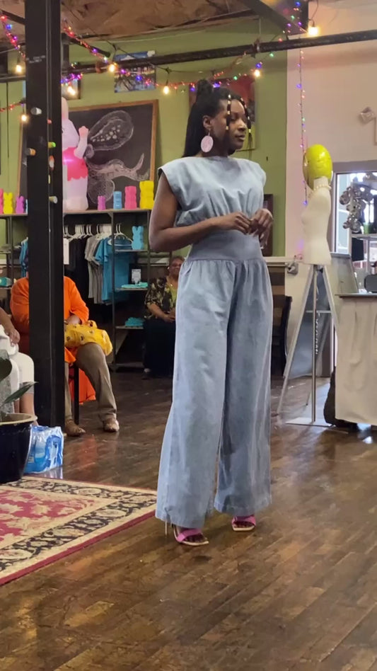 The Denim Desire Jumpsuit